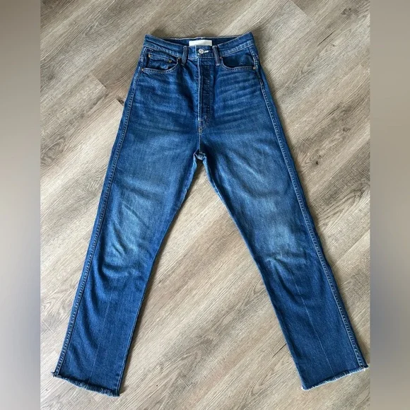 MOTHER Tippy Top Frisky Flood Fray in Bad Reputation Size 28 - Picture 10 of 10